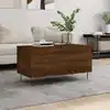 Image de Table Basse Chêne Marron 90x44,5x45 Cm Bois D'ingénierie Vidaxl