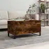 Image de Table Basse Chêne Fumé 90x44,5x45 Cm Bois D'ingénierie Vidaxl