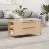 Image de Table Basse Chêne Sonoma 102x44,5x50 Cm Bois D'ingénierie Vidaxl