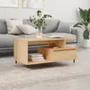 Image de vidaXL Table basse Chêne sonoma 90x49x45 cm Bois dingénierie 831015
