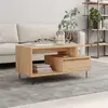 Image de Table Basse Chêne Sonoma 90x49x45 Cm Bois D'ingénierie Vidaxl