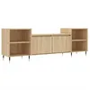 Image de Meuble Tv Chêne Sonoma 160x35x55 Cm Bois D'ingénierie Vidaxl