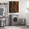 Image de Armoire Murale Chêne Fumé 69,5x34x90 Cm Bois D'ingénierie Vidaxl
