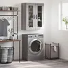Image de Armoire Murale Sonoma Gris 69,5x34x90 Cm Bois D'ingénierie Vidaxl
