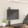 Image de Support De Moniteur Noir Acier Vesa 75/100 Mm Vidaxl
