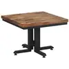 Image de Table Basse 55x55x40 Cm Teck De Récupération Massif Vidaxl
