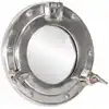 Image de Miroir En Forme De Hublot Mural Ø23 Cm aluminium Et Verre Vidaxl