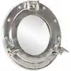 Image de Miroir En Forme De Hublot Mural Ø30 Cm aluminium Et Verre Vidaxl
