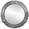 Image de Vidaxl miroir en forme de hublot mural ø50 cm aluminium et verre