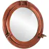 Image de Miroir En Forme De Hublot Mural Ø50 Cm aluminium Et Verre Vidaxl