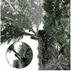 Image de Vidaxl sapin artificiel à charnières avec neige floquée 240 cm