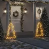 Image de vidaXL Décoration lumineuse arbre de Noël avec piquets 115 LED 90 cm 357718