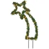 Image de Décoration Lumineuse Météore De Noël Avec Piquets 80 Led 62 Cm Vidaxl