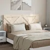 Image de Tête De Lit 160x104 Cm Bois Massif De Pin Vidaxl