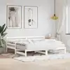 Image de Lit De Jour Et Lit Gigogne Sans Matelas 90x200 Cm Bois Massif Vidaxl
