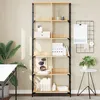 Image de Bibliothèque Chêne Sonoma 78,5x33x188,5 Cm Bois D'ingénierie Vidaxl