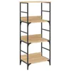 Image de Bibliothèque Chêne Sonoma 50x33x117,5 Cm Bois D'ingénierie Vidaxl