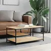 Image de Table Basse Chêne Sonoma 90x49x40 Cm Bois D'ingénierie Vidaxl