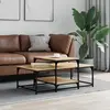 Image de Table Basse Chêne Sonoma 102x60x45 Cm Bois D'ingénierie Vidaxl
