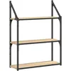 Image de Étagère Murale 3 Niveaux Chêne Sonoma 60x21x78,5 Cm Vidaxl