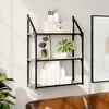 Image de Étagère Murale 3 Niveaux Sonoma Gris 60x21x78,5 Cm Vidaxl