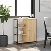 Image de Buffet Chêne Sonoma 70x30x80 Cm Bois D'ingénierie Vidaxl