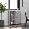 Image de Buffet Sonoma Gris 70x30x80 Cm Bois D'ingénierie Vidaxl