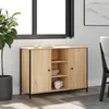 Image de Buffet Chêne Sonoma 100x35x70 Cm Bois D'ingénierie Vidaxl