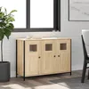Image de vidaXL Buffet chêne sonoma 100x35x70 cm bois dingénierie 835520