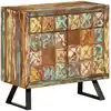 Image de Armoire À Tiroir Multicolore 70x35x70 Cm Bois De Récupération Vidaxl