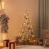 Image de Arbre De Noël En Métal 125 Cm Acier Peint Par Poudre Vidaxl