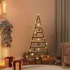 Image de Arbre De Noël En Métal Pour Décoration Noir 125 Cm Vidaxl