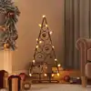 Image de Arbre De Noël En Métal Pour Décoration Noir 90 Cm Vidaxl