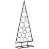 Image de Arbre De Noël En Métal Pour Décoration Noir 125 Cm Vidaxl