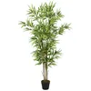Image de vidaXL Bambou artificiel 1288 feuilles 180 cm vert 358970
