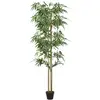 Image de Bambou Artificiel 988 Feuilles 150 Cm Vert Vidaxl