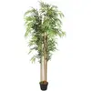 Image de Bambou Artificiel 1095 Feuilles 150 Cm Vert Vidaxl