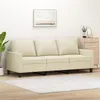 Image de vidaXL Canapé à 3 Places Sofa de Salon avec Accoudoirs et Oreillers de Dossier Meuble de Salle de Séjour Intérieur 359143