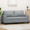 Image de vidaXL Canapé à 2 Places Sofa de Salon avec Accoudoirs et Oreillers de Dossier Meuble de Salle de Séjour Intérieur 359163
