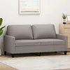Image de vidaXL Canapé à 2 Places Sofa de Salon avec Accoudoirs et Oreillers de Dossier Meuble de Salle de Séjour Intérieur 359170