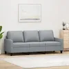 Image de vidaXL Canapé à 3 Places Sofa de Salon avec Accoudoirs et Oreillers de Dossier Meuble de Salle de Séjour Intérieur 359171