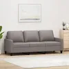 Image de vidaXL Canapé à 3 Places Sofa de Salon avec Accoudoirs et Oreillers de Dossier Meuble de Salle de Séjour Intérieur 359178