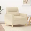 Image de vidaXL Fauteuil Chaise de Relaxation avec Accoudoirs et Coussin de Dossier Meuble de Salon Salle de Séjour Intérieur 359221