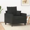 Image de vidaXL Fauteuil Siège avec Accoudoirs et Dossier Rembourrés Canapé avec Coussin Meuble de Salle de Séjour Salon Moderne 359255