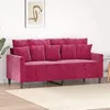 Image de vidaXL Canapé à 2 Places Siège avec Accoudoirs Fauteuil avec Dossier Meuble de Salle de Séjour Salon Maison Moderne 359307