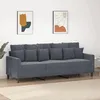 Image de vidaXL Canapé à 3 Places Siège avec Accoudoirs et Dossier Rembourrés Meuble de Salon Salle de Séjour Intérieur Moderne 359314