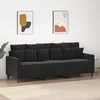 Image de vidaXL Canapé à 3 Places Siège avec Accoudoirs et Dossier Rembourrés Meuble de Salon Salle de Séjour Intérieur Moderne 359318