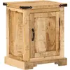 Image de Table De Chevet 40x35x50 Cm Bois De Manguier Massif Vidaxl