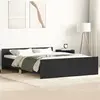 Image de Cadre De Lit Sans Matelas Noir 120x200 Cm Vidaxl
