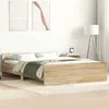 Image de vidaXL Cadre de lit sans matelas chêne sonoma 120x200 cm 3203742